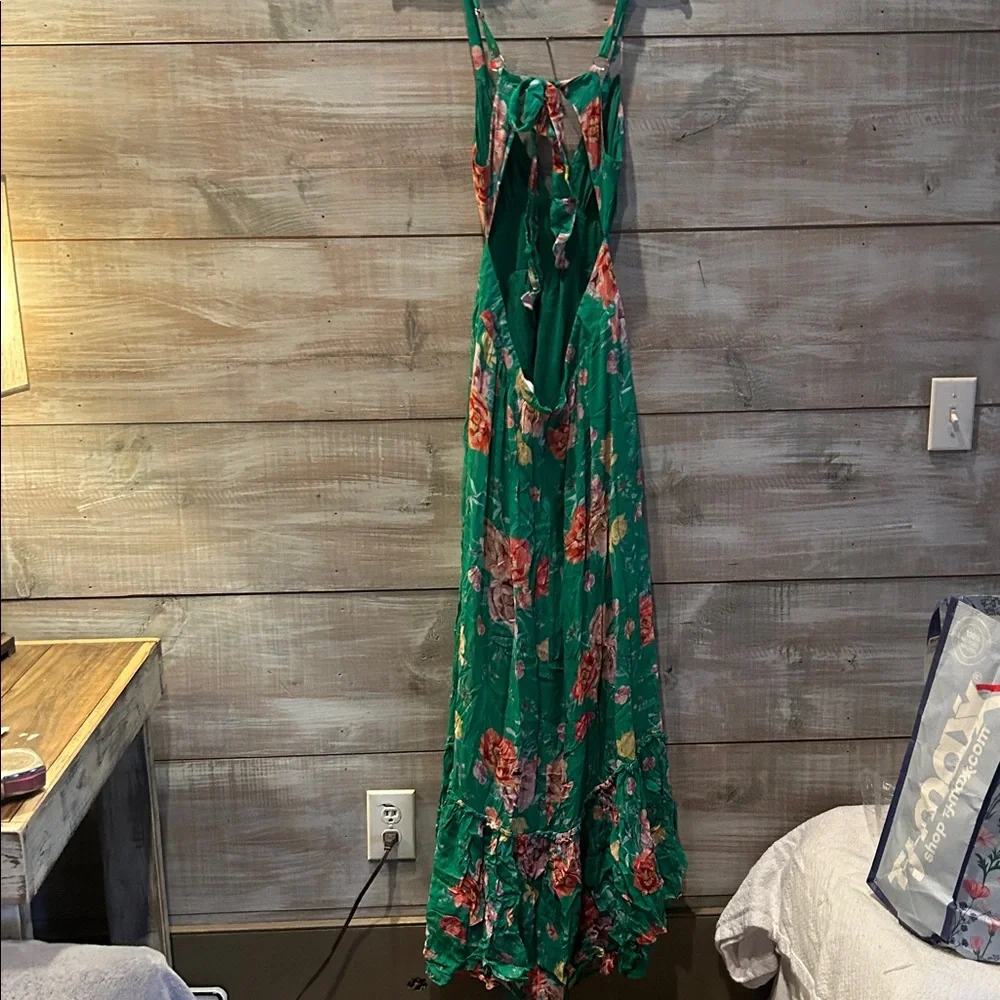 YUMI KIM TRACY Wonderful World Green maxi dress size L - Picture 6 of 14